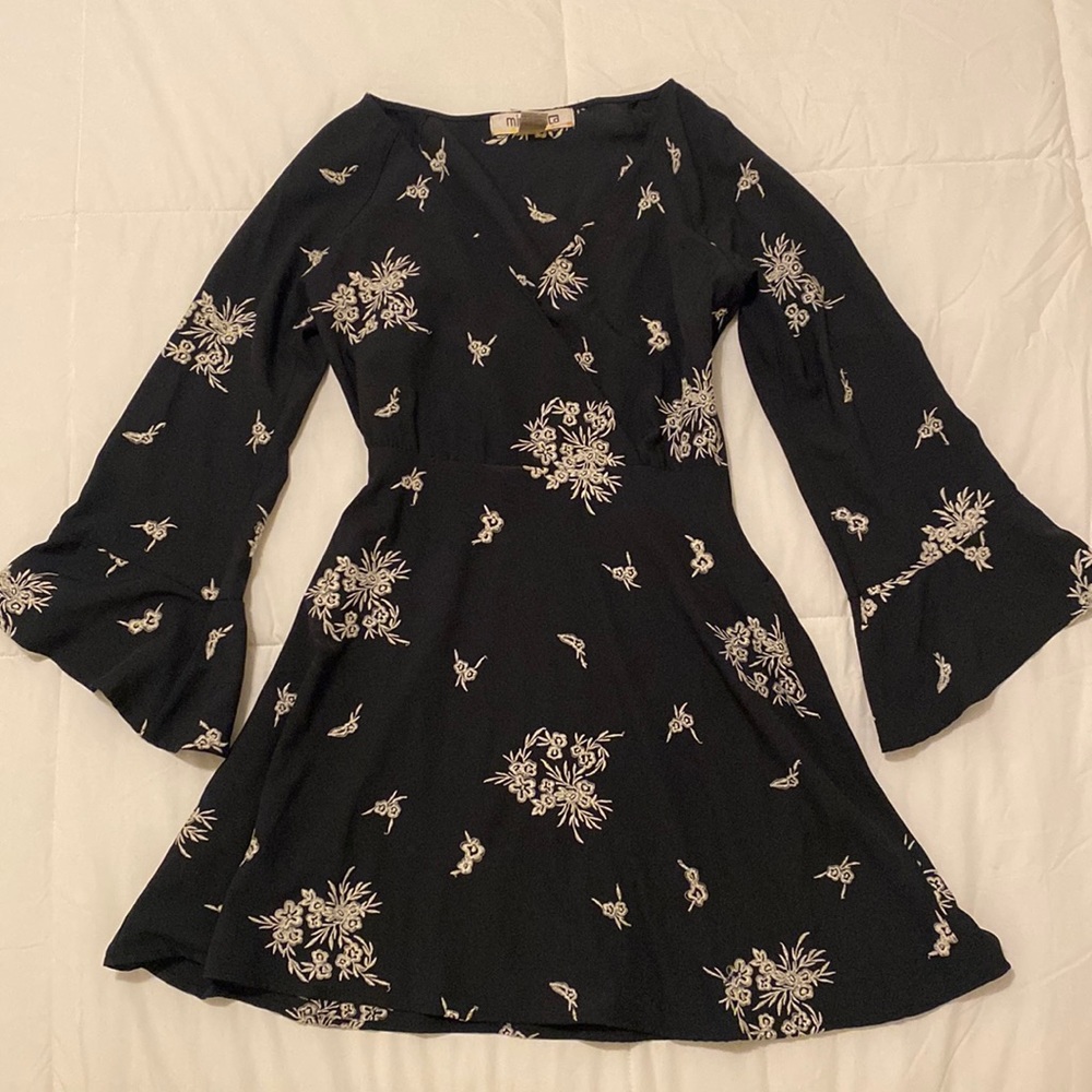 Mimi chica embroidered floral dress
